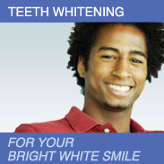 Man smiling - Teeth Whitening.  For your bright white smile